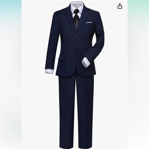 Boys Navy 5 Piece Suit Set (2 Available) size 6